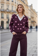 Italie Gilet Sunday bordeaux