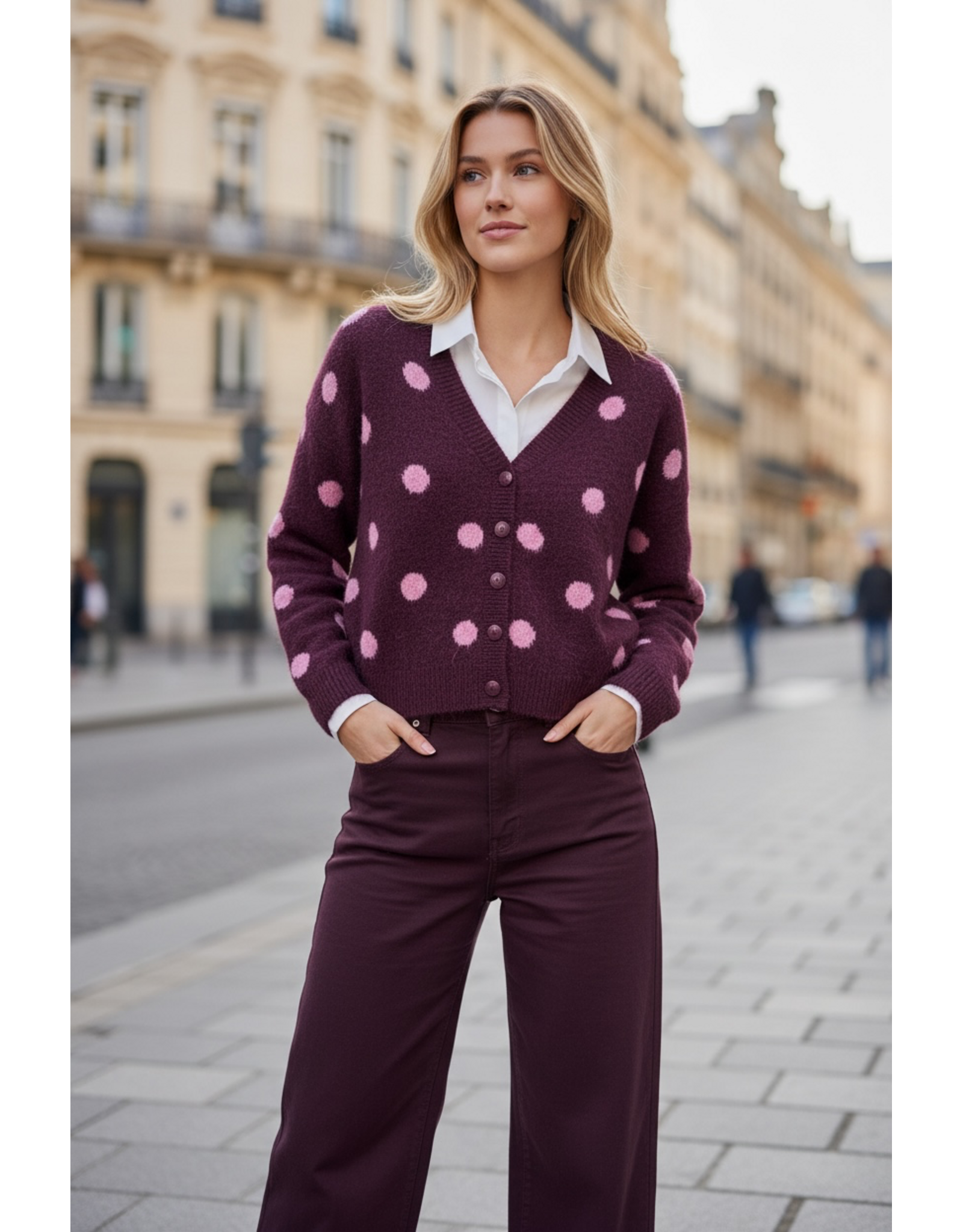 Italie Gilet Sunday bordeaux