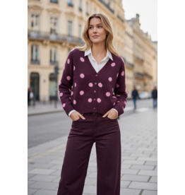 Italie Gilet Sunday bordeaux