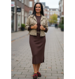 Italie Jas Beige franje