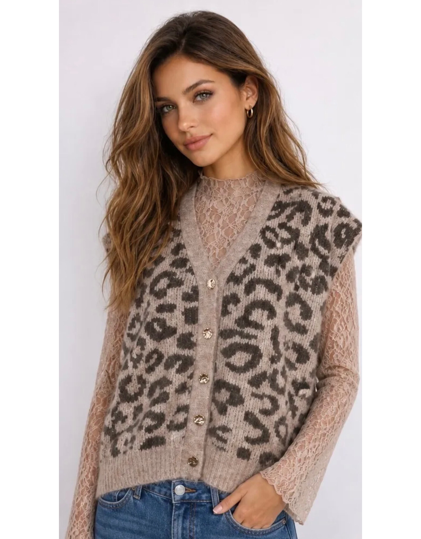 Brussel Top + gilet lovely leo
