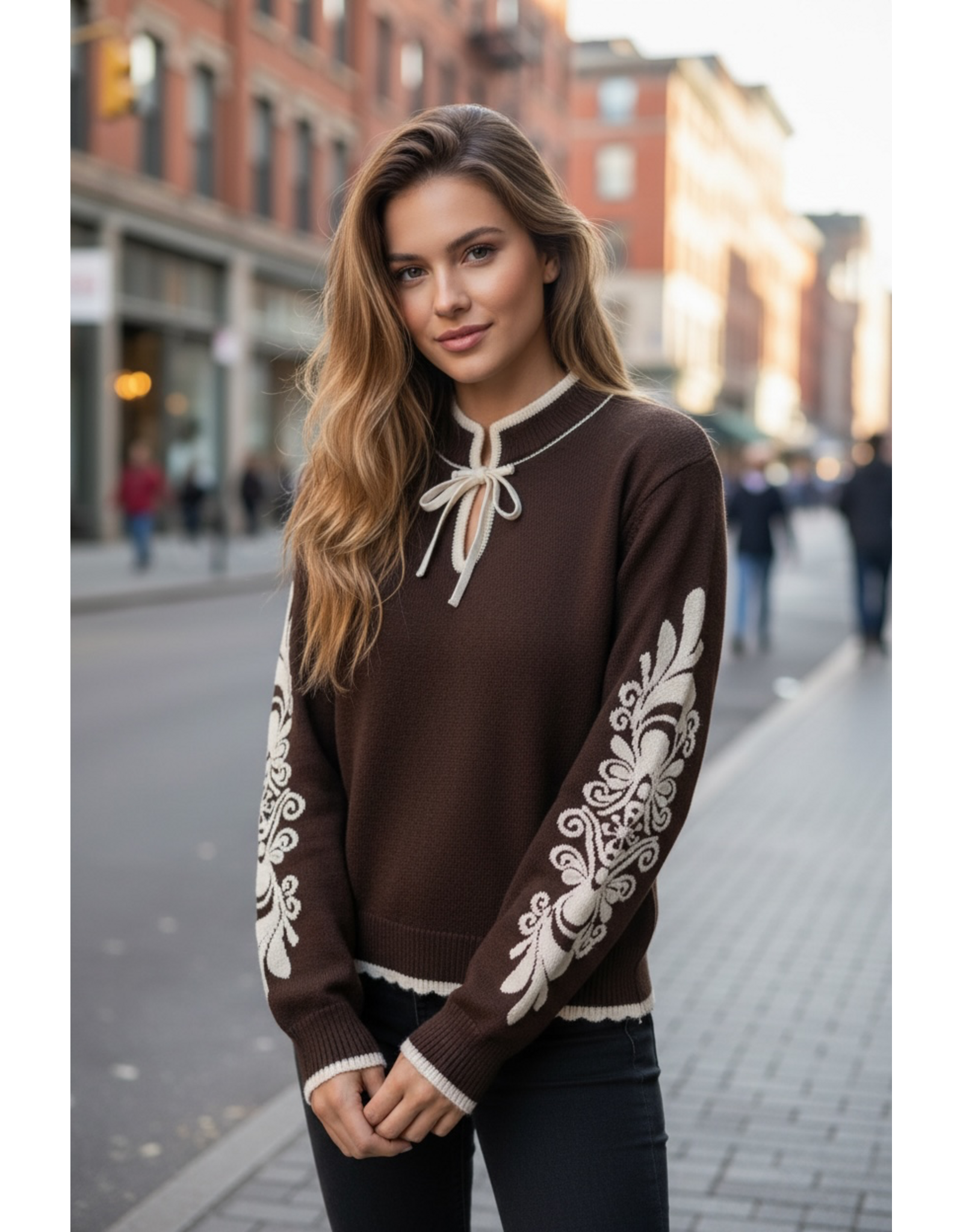 Brussel Trui Cocoa chic