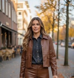 Allerlei Jas Caramel leather