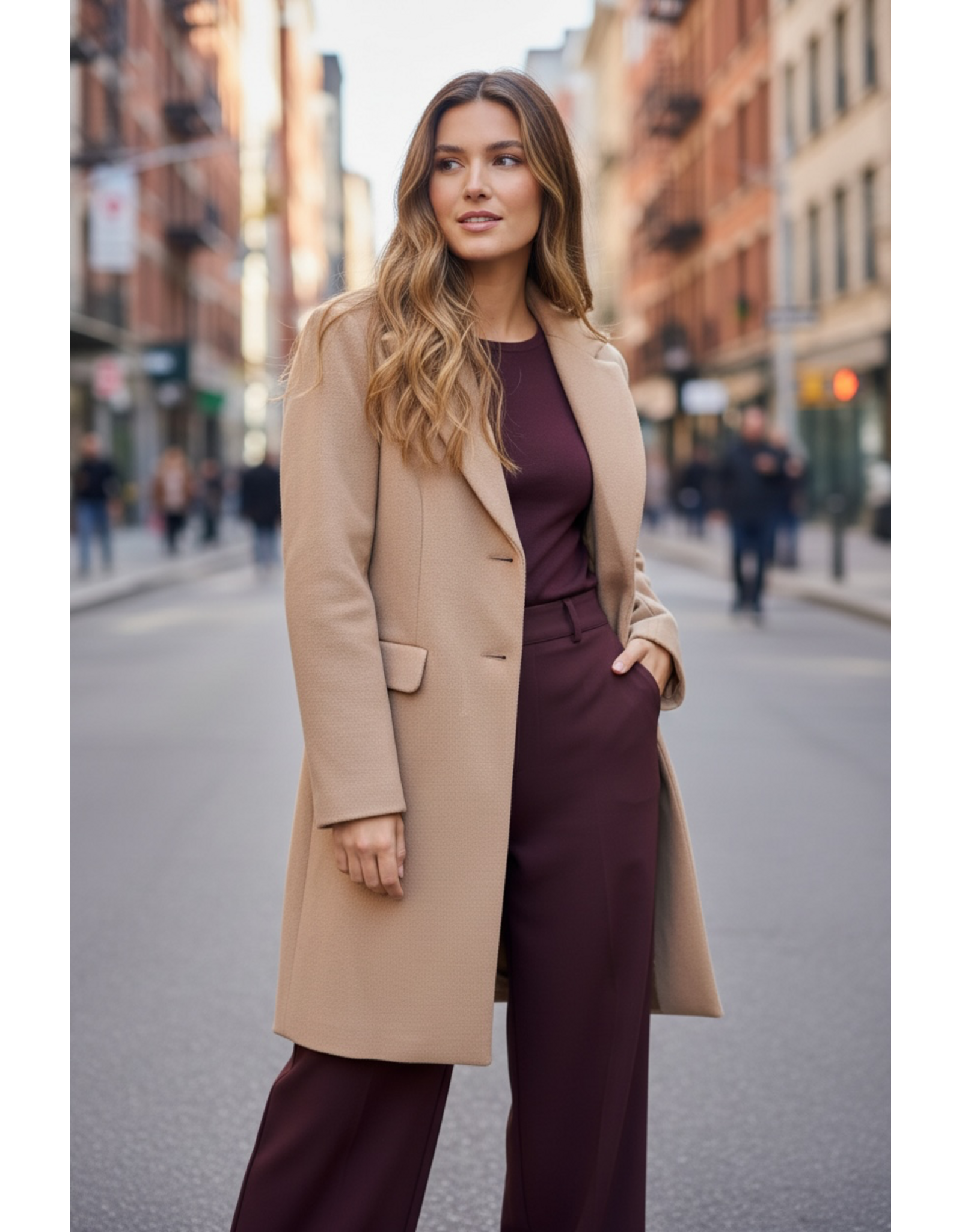 Italie Jas/Mantel beige
