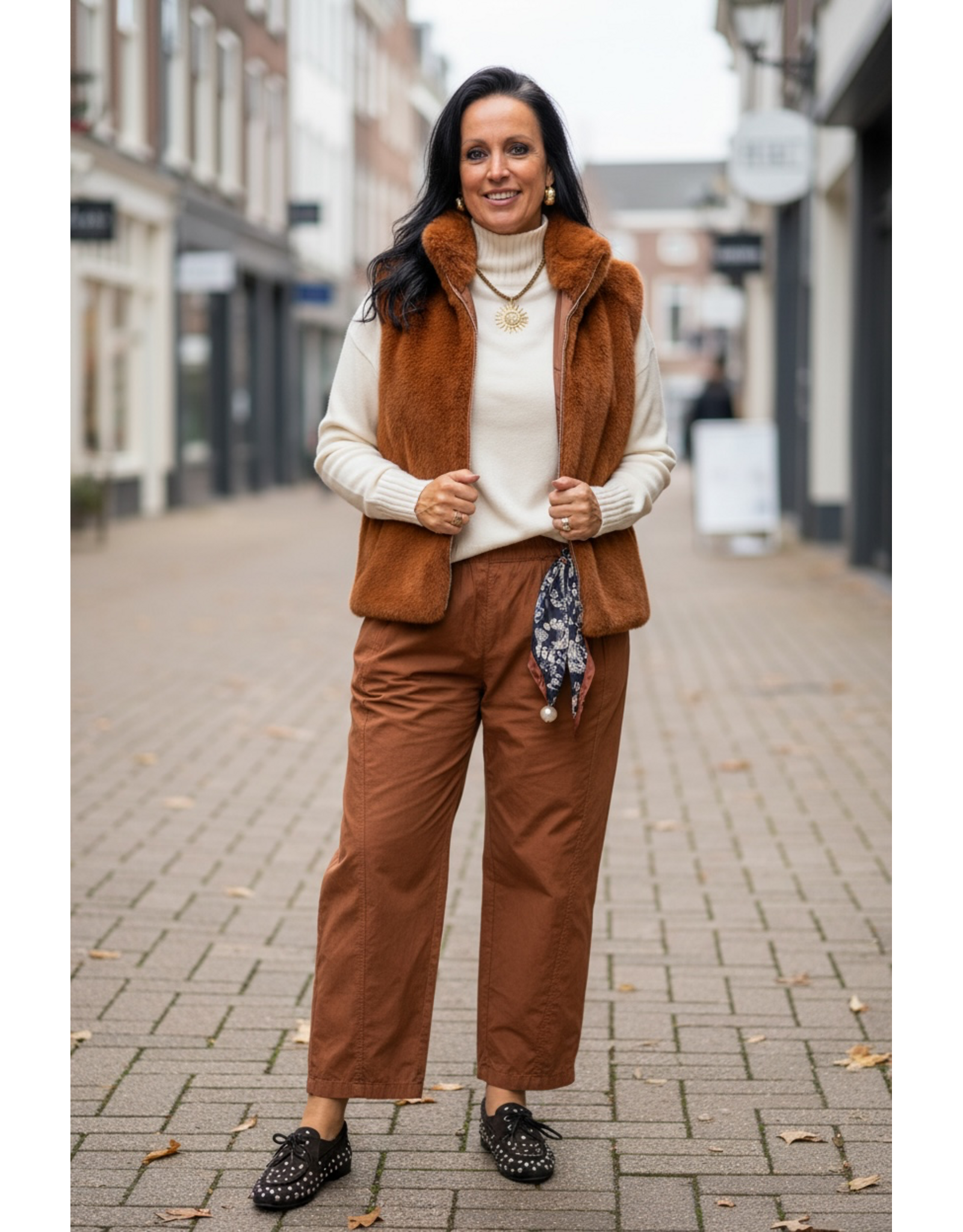 Brussel Gilet/bonje roest