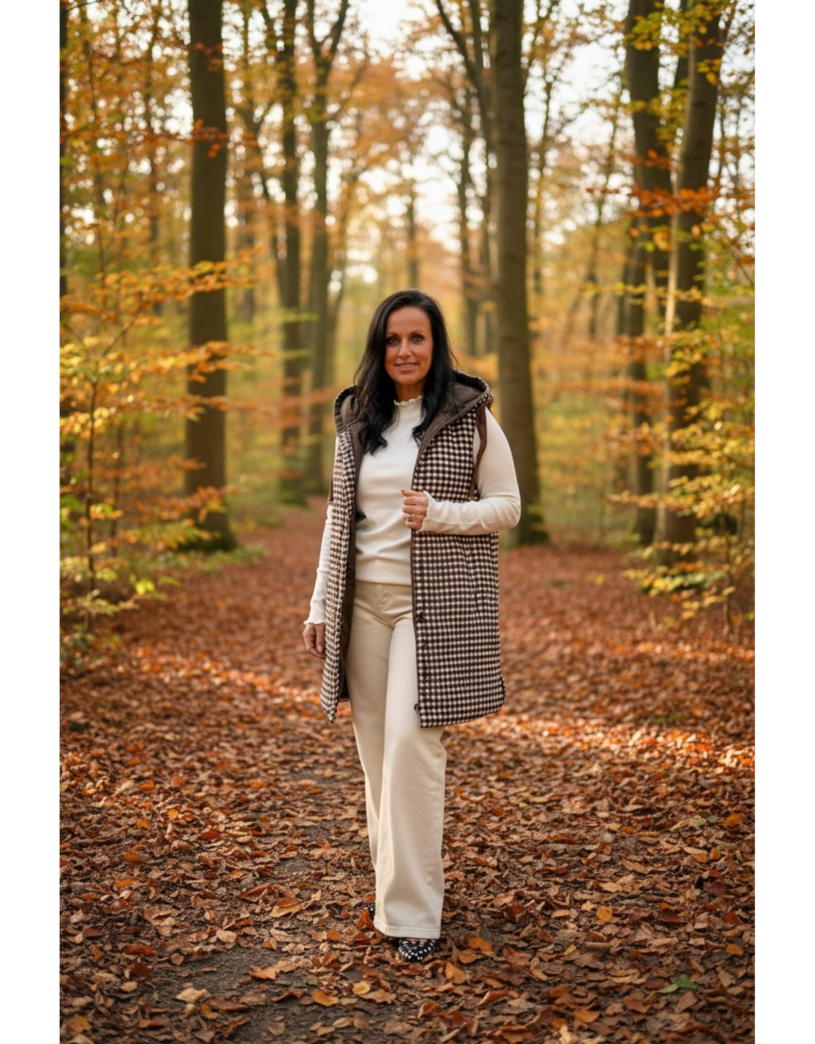 Italie Bodywarmer coffee
