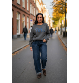 Yest Trui/sweater Usula dark grey