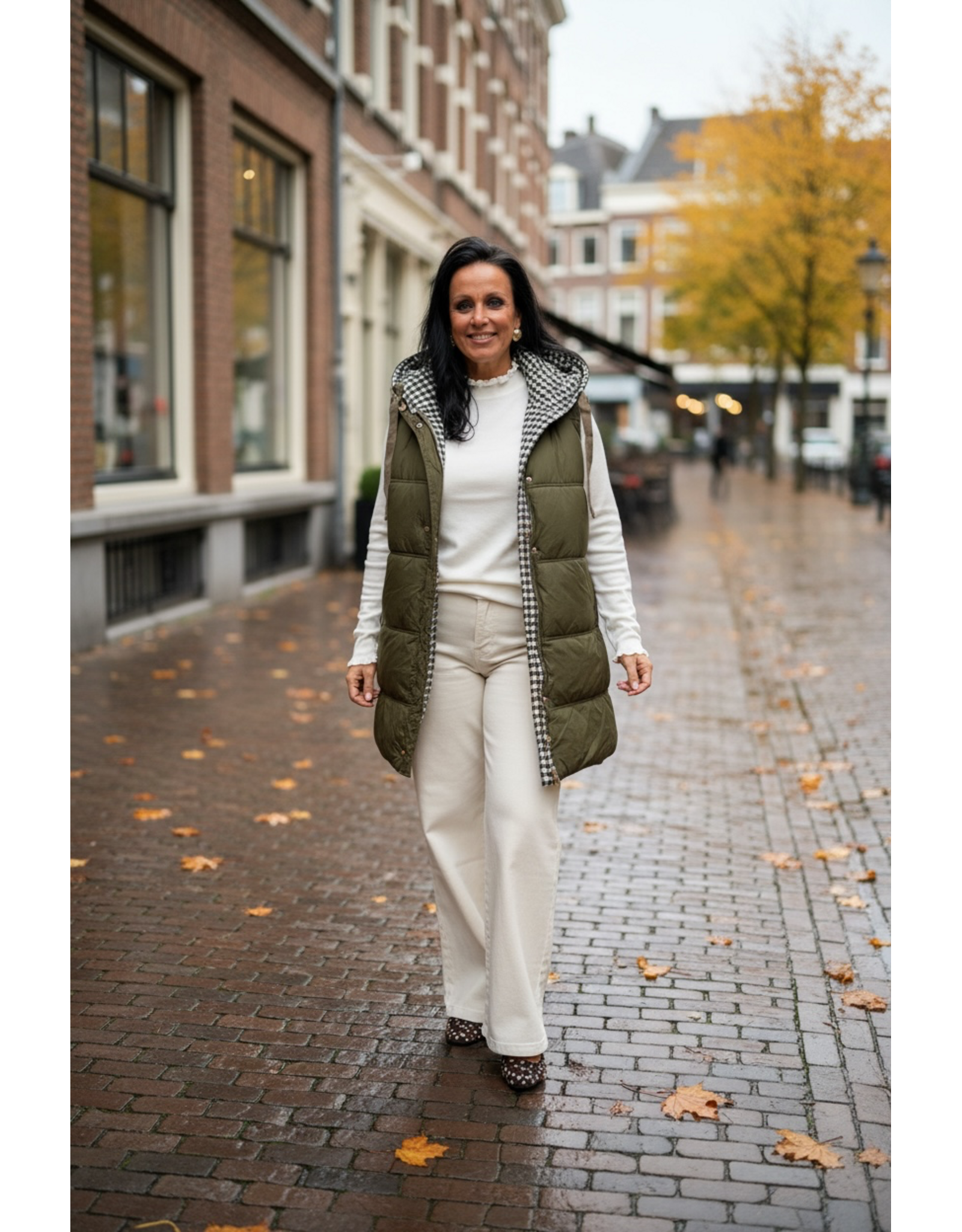 Italie Bodywarmer kaki