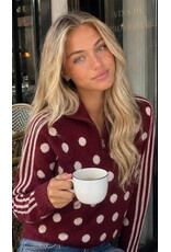 Parijs Trui  dotty zip