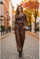 Brussel Trui rusty bloom