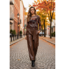 Brussel Trui rusty bloom