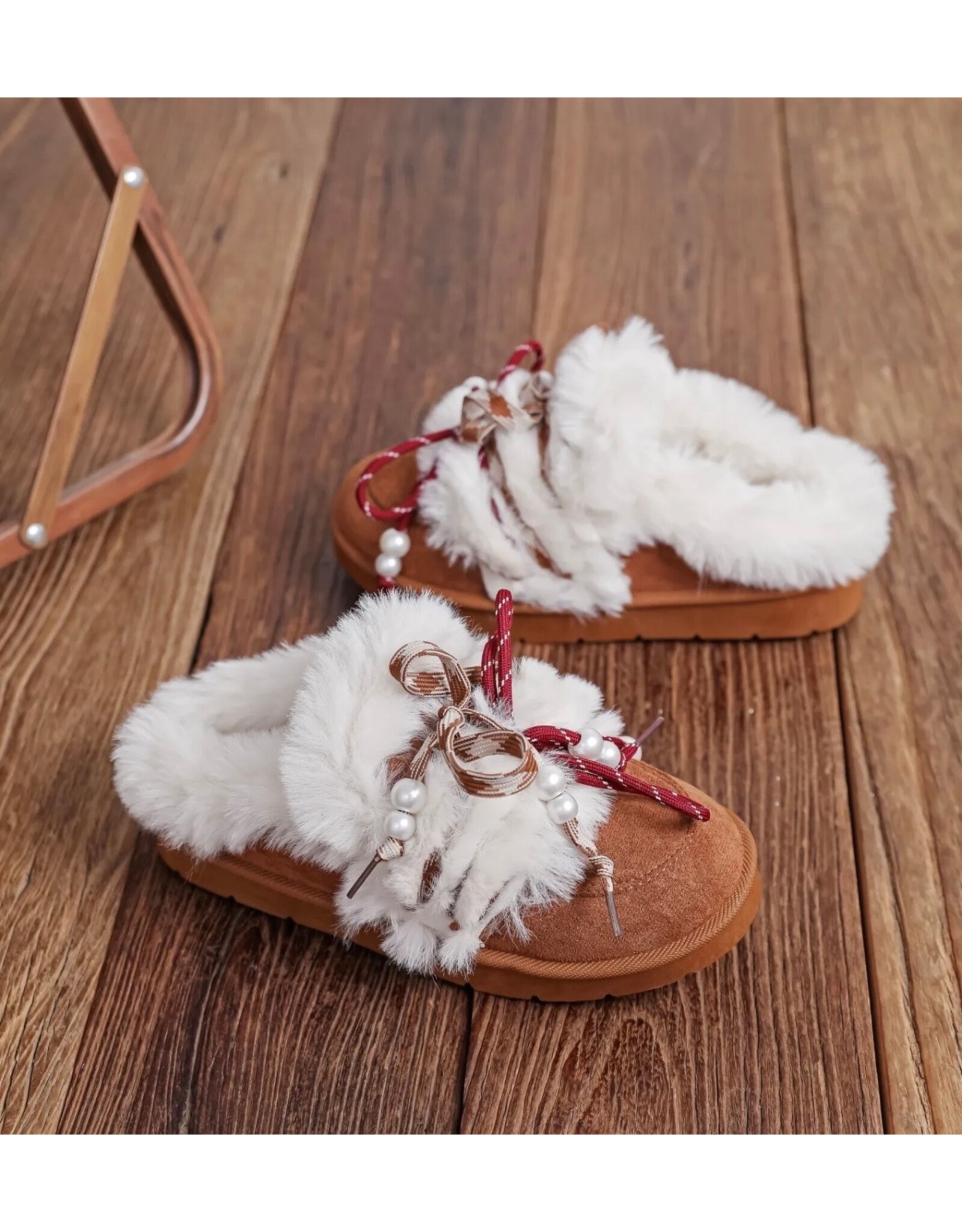 Parijs Pantoffel camel