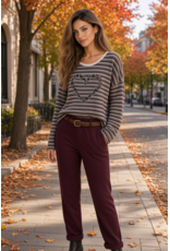 Italie Broek  bea bourgogne