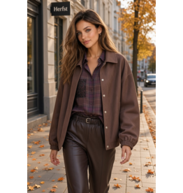 Italie Jas bea chocolade bruin