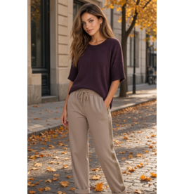 Italie Broek kelly taupe