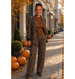 Allerlei Broek print black