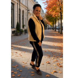 Italie Broek kelly donkerblauw