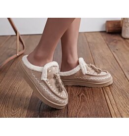 Parijs Pantoffel beige
