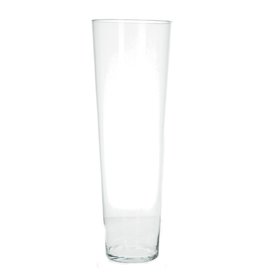 4AT Glas Vaas konisch Ø17*50cm per piece