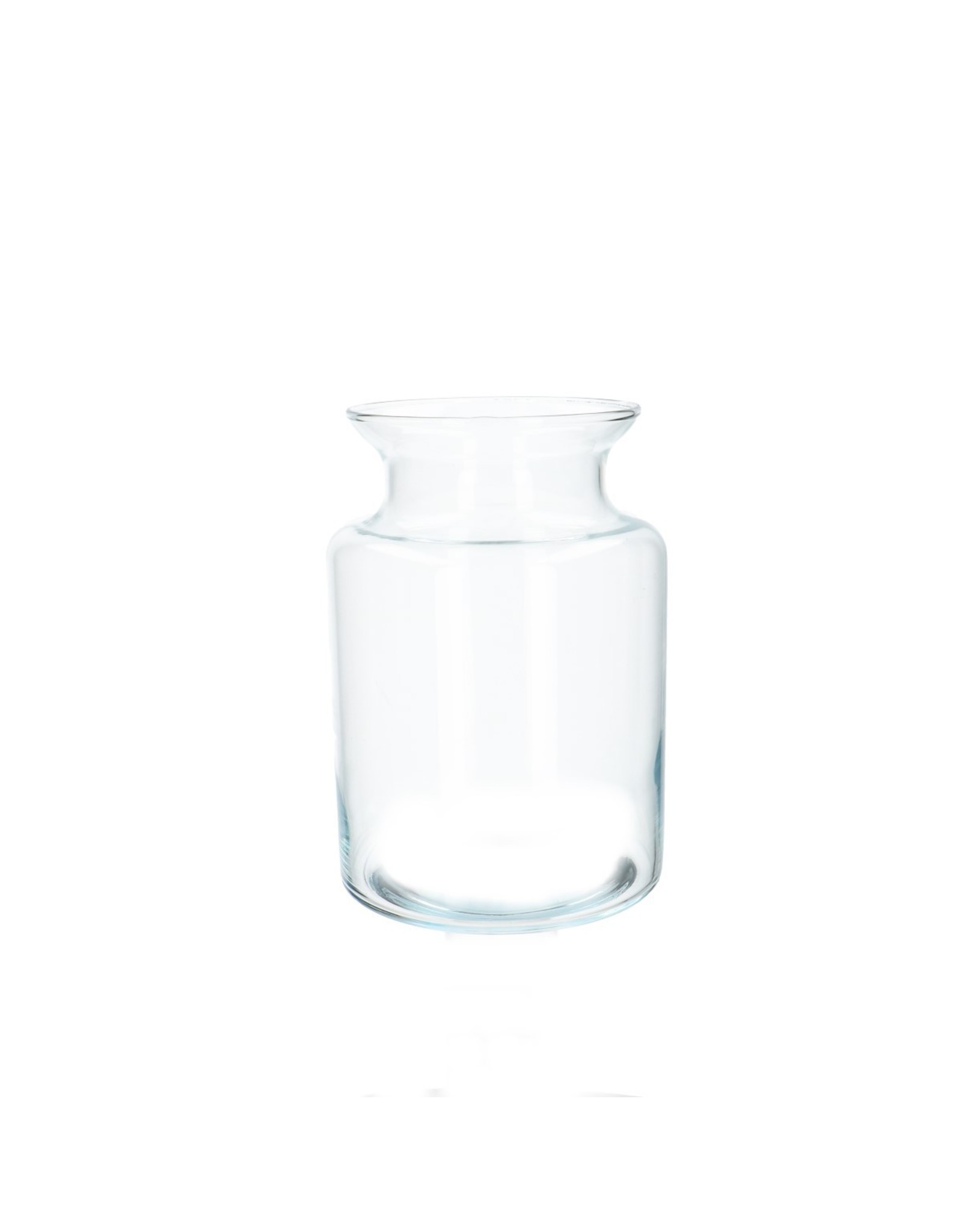 4AT Glas Melkbus d12/14*20cm | Kleur: Transparant | Eenheid: doos | Aantal: 6 | Aantal per eenheid: x