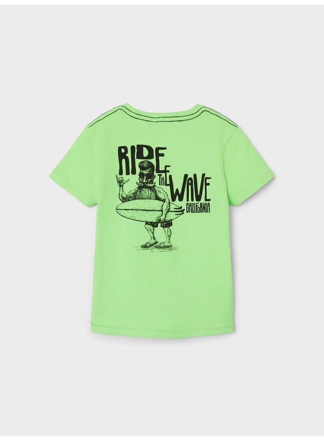 NKMZIMADEN TSHIRT Green Gecko