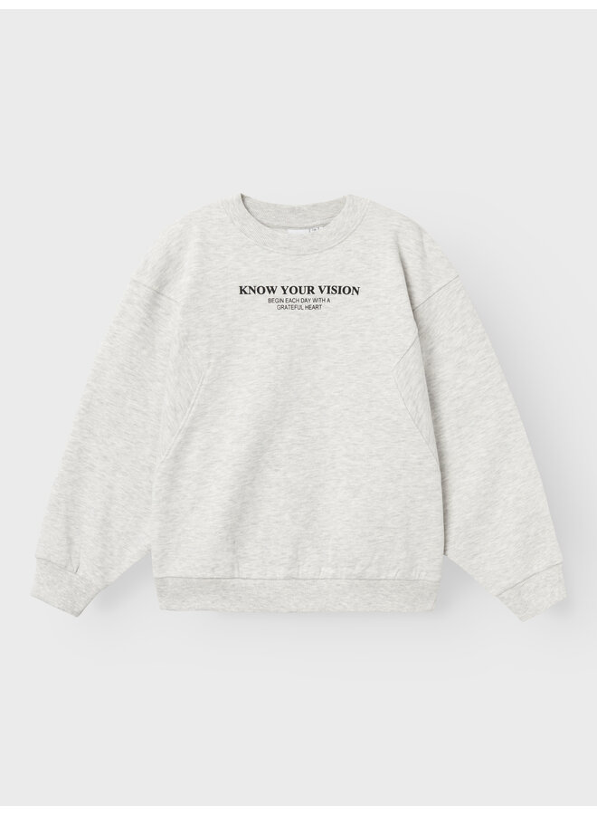 NKFNAKONNI SWEAT BRU GREY