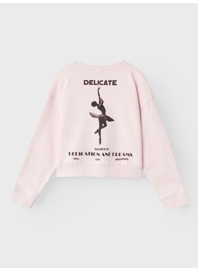 NKFLALULLE LS SHORT BOXY SWEAT