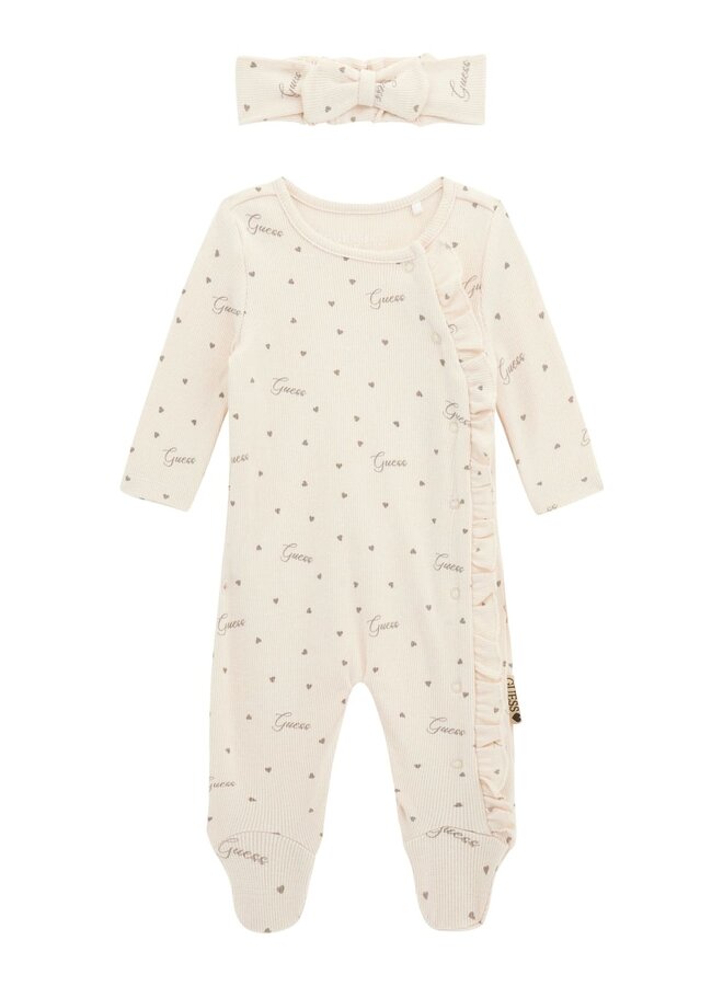 SET HEADBAND + OVERALL