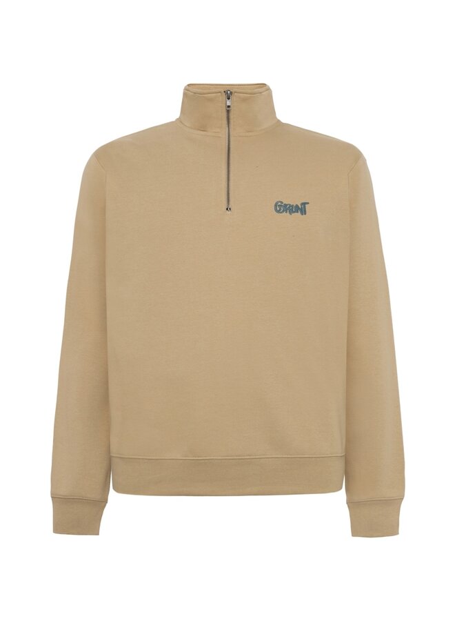 GR VITTO HALF ZIP SWEAT