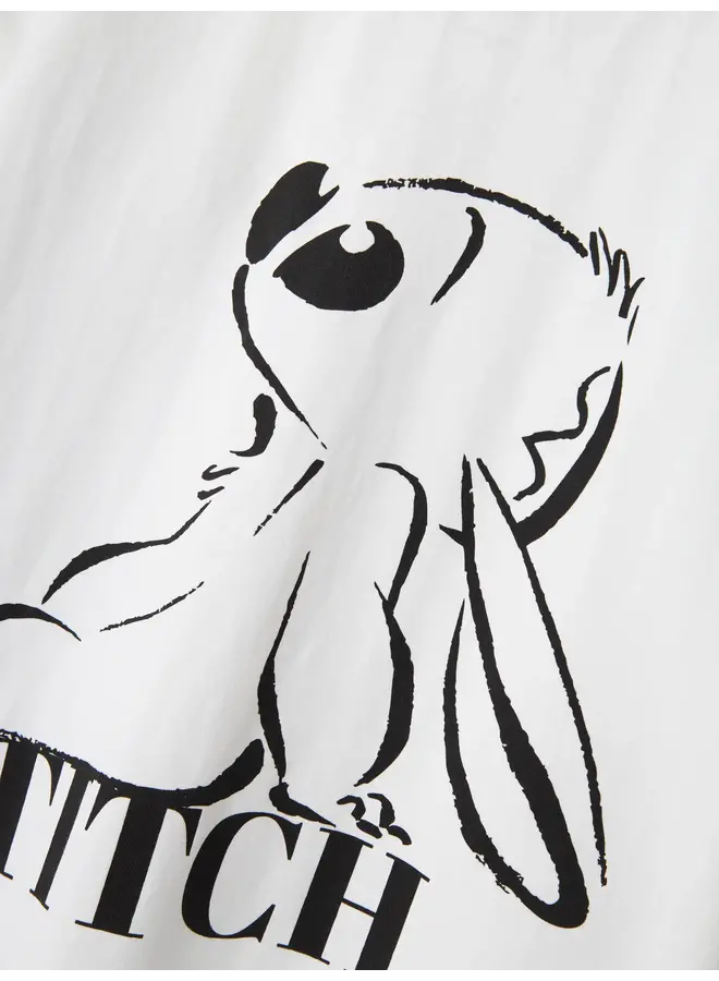 NLFJUZI STITCH SS L SHORT TOP