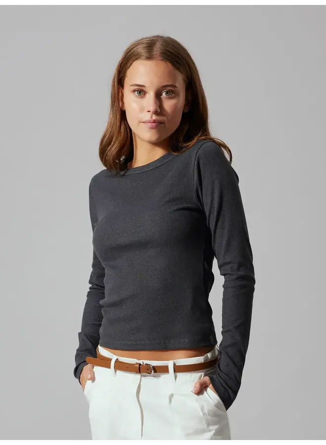 NLFHINAJA LS SOLID SHORT S TOP