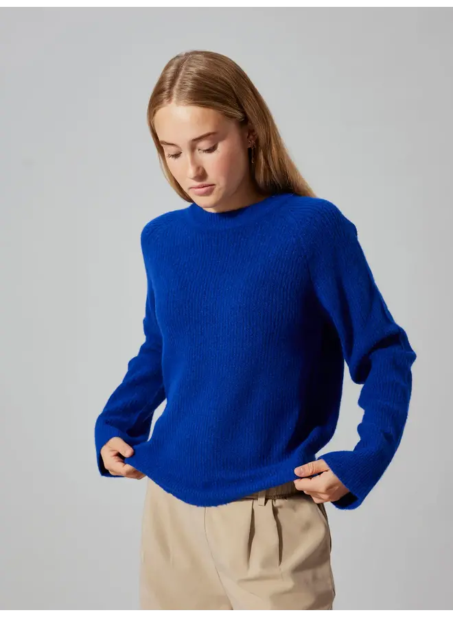 NLFLEAVE LS SHORT KNIT NOOS