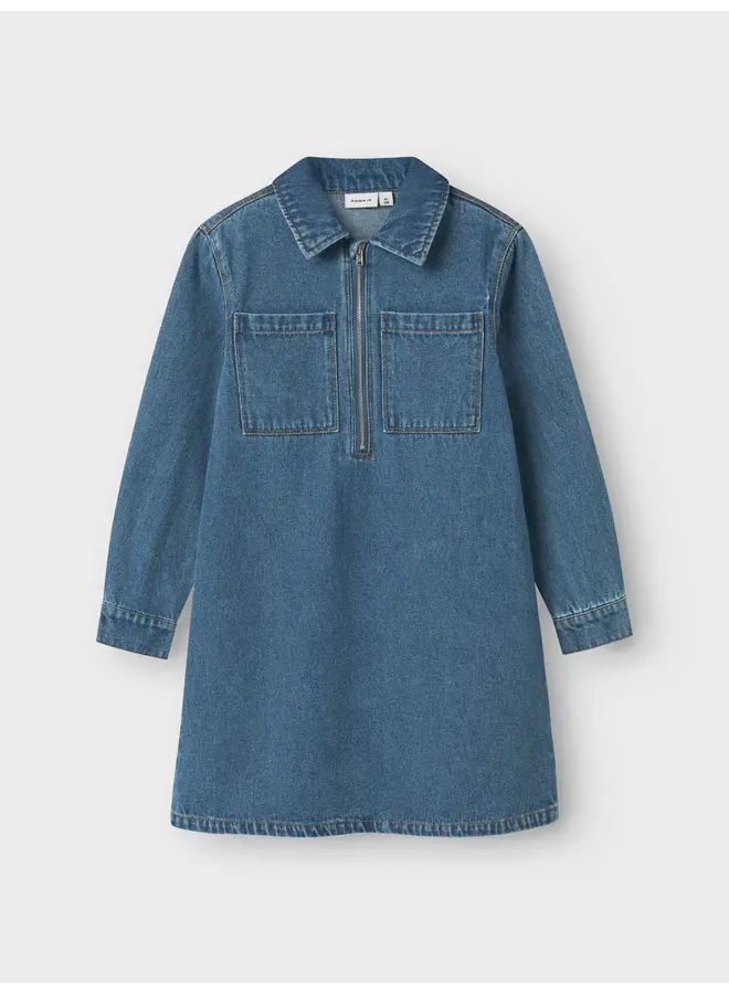 NKFASTRID LS ZIP DNM DRESS