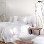 Ajour linen duvet cover set