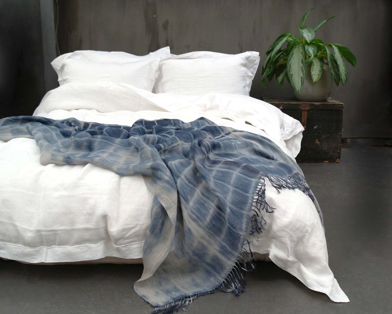 Ajour linen duvet cover set