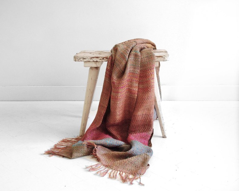 Hope Plaid Multi 130x170 linnen/zijde