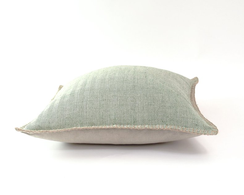 Ibiza Stitch Linnen Kussenhoes