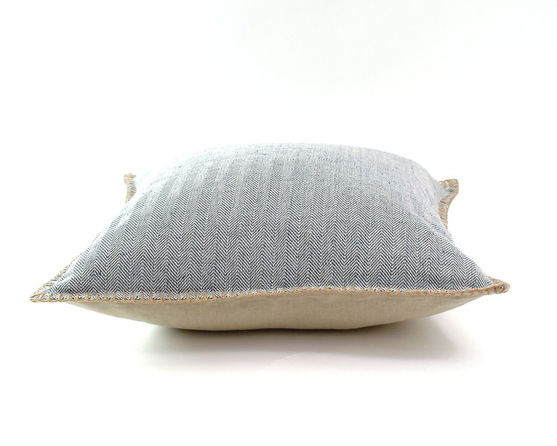 Ibiza Stitch Linnen Kussenhoes
