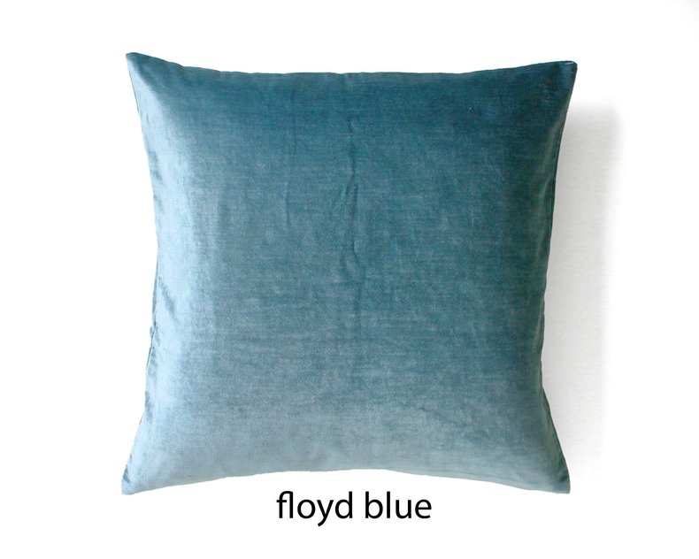 Floyd Washed Shiny Velvet Cushion