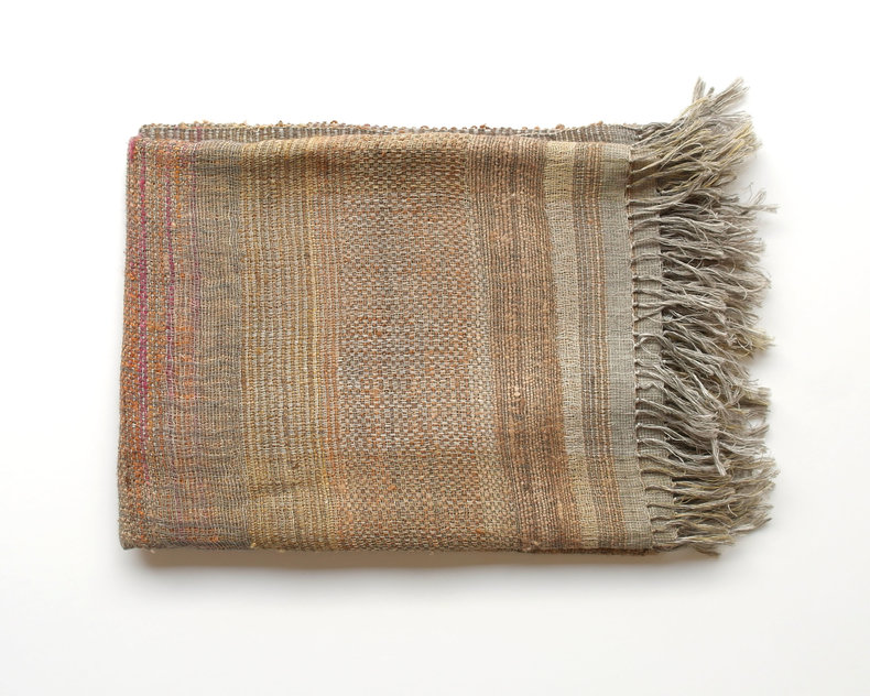 June Plaid 130/170cm linen/silk