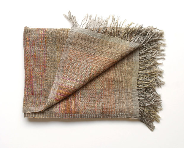 June Plaid 130/170cm linen/silk