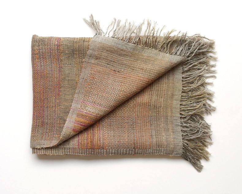 June Plaid 130/170cm linen/silk