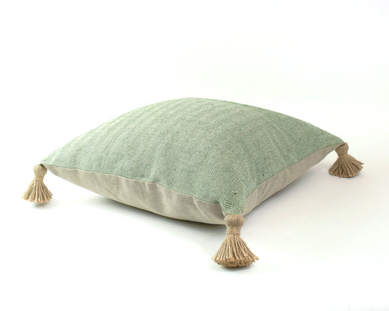 Ibiza Tassel Cushion Cover