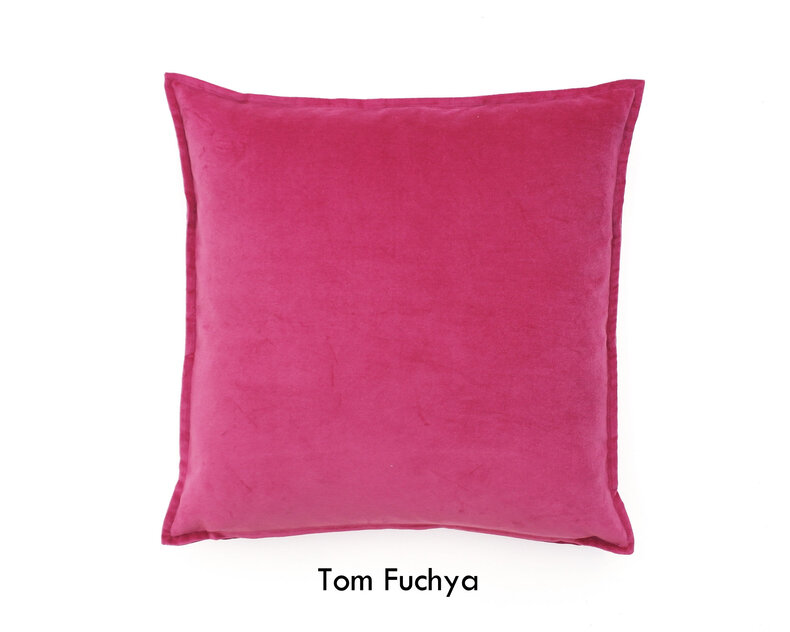 Tom  Velvet Cushion Cover - bright colours