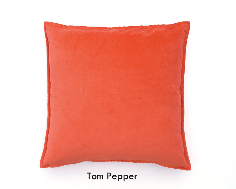 Tom  Velvet Kussenhoes - felle kleuren