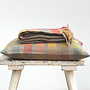 Zola throw multicolor squares