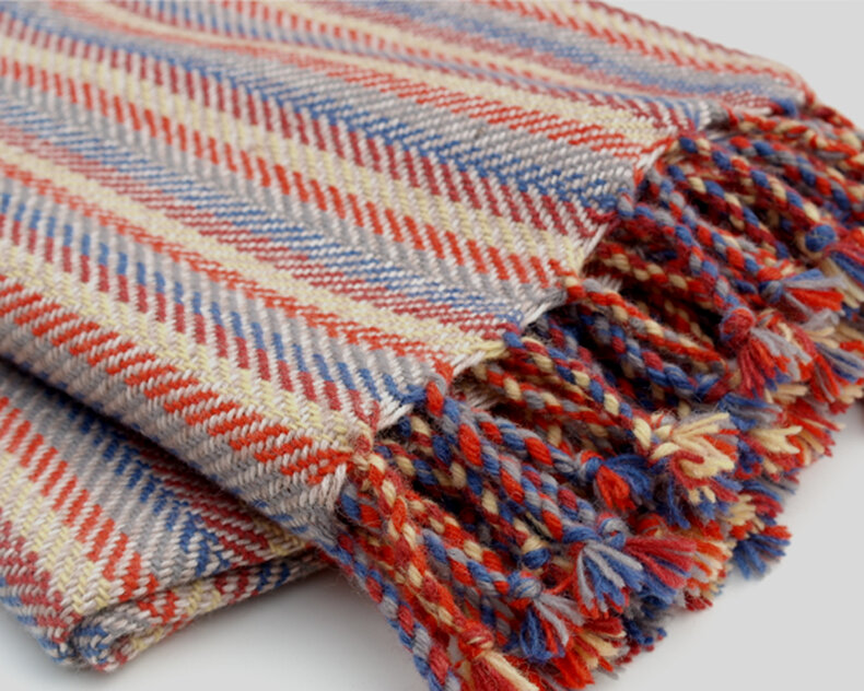 Quint plaid 100% wool