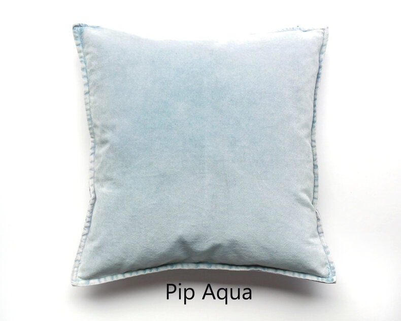 Pip Stonewashed Velvet Cushion Cover 3