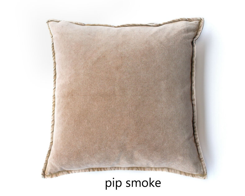 Pip Stonewashed Velvet Cushion - green & purple