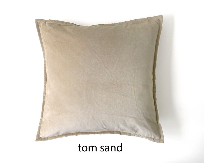 Tom Fluwelen Kussenhoes - warme kleuren